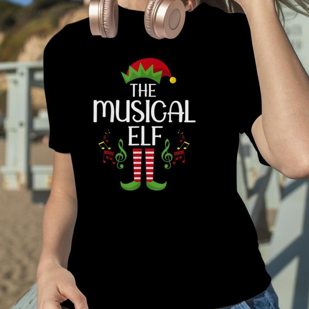 Elf Group Matching Family Christmas Costume The Musical Elf Tshirt